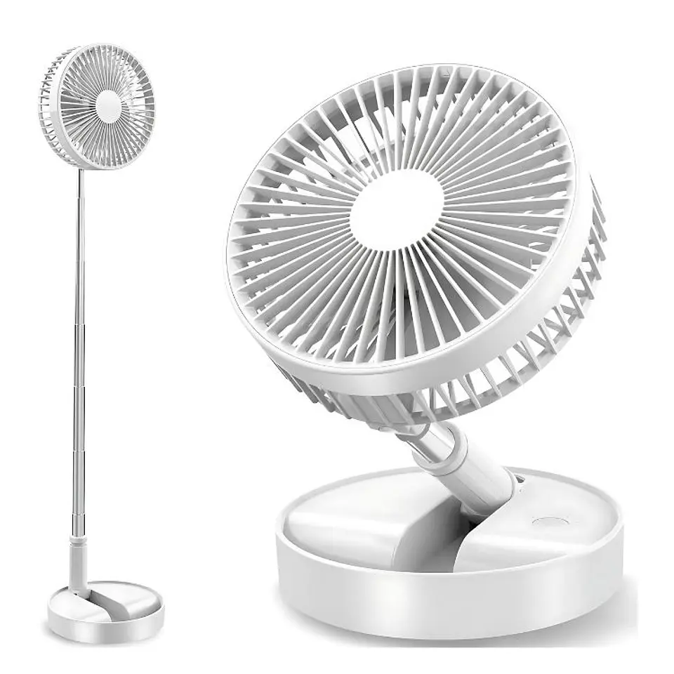 Ventilador USB Portatil Recargable Extensible 2