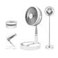 Ventilador USB Portatil Recargable Extensible - Miniatura 3