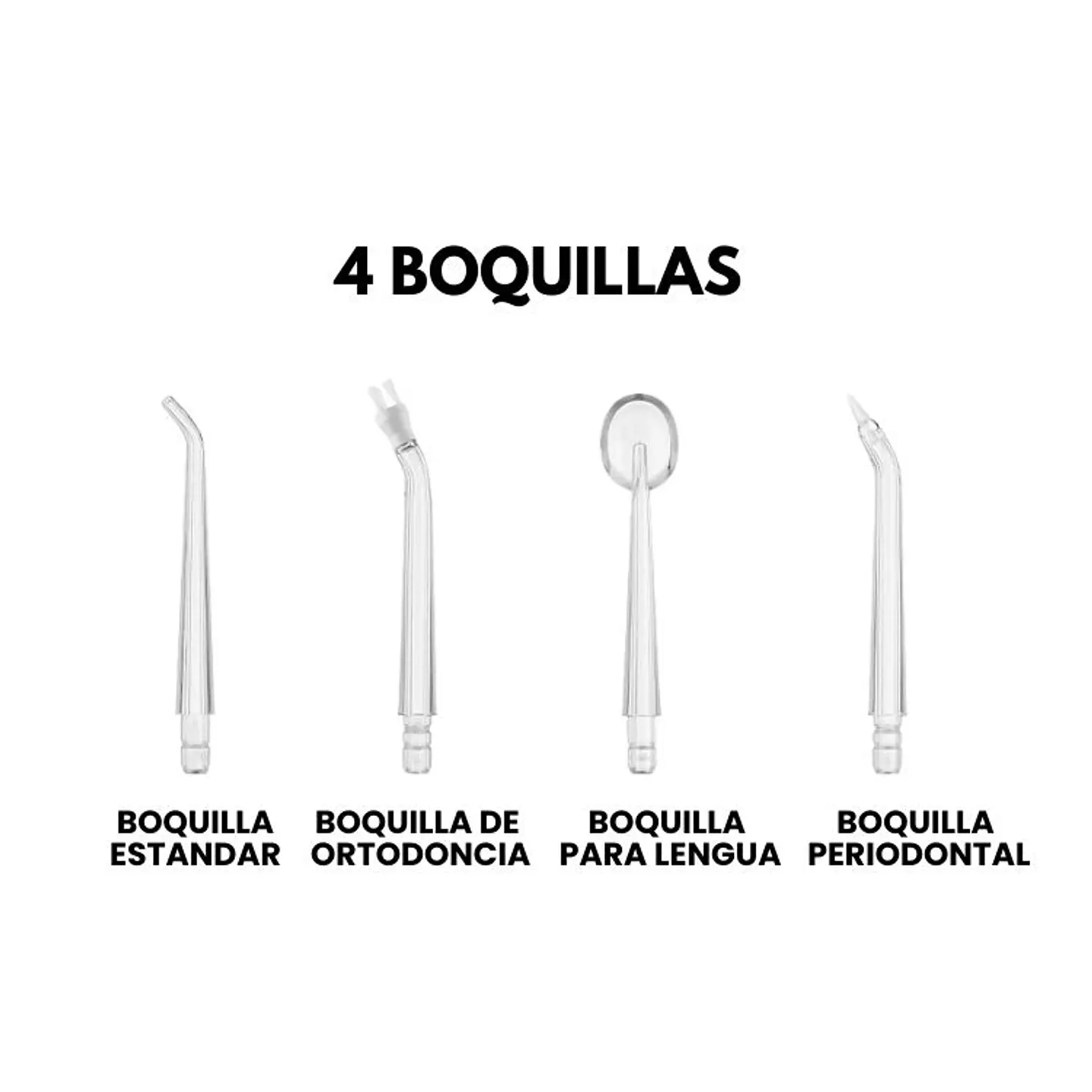 Limpiador Dental Portatil USB Irrigador Bucal 4