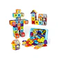 Kit Bloques De Construcción Educativos Niños 150 Piezas - Miniatura 1