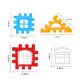 Kit Bloques De Construcción Educativos Niños 150 Piezas - Miniatura 5