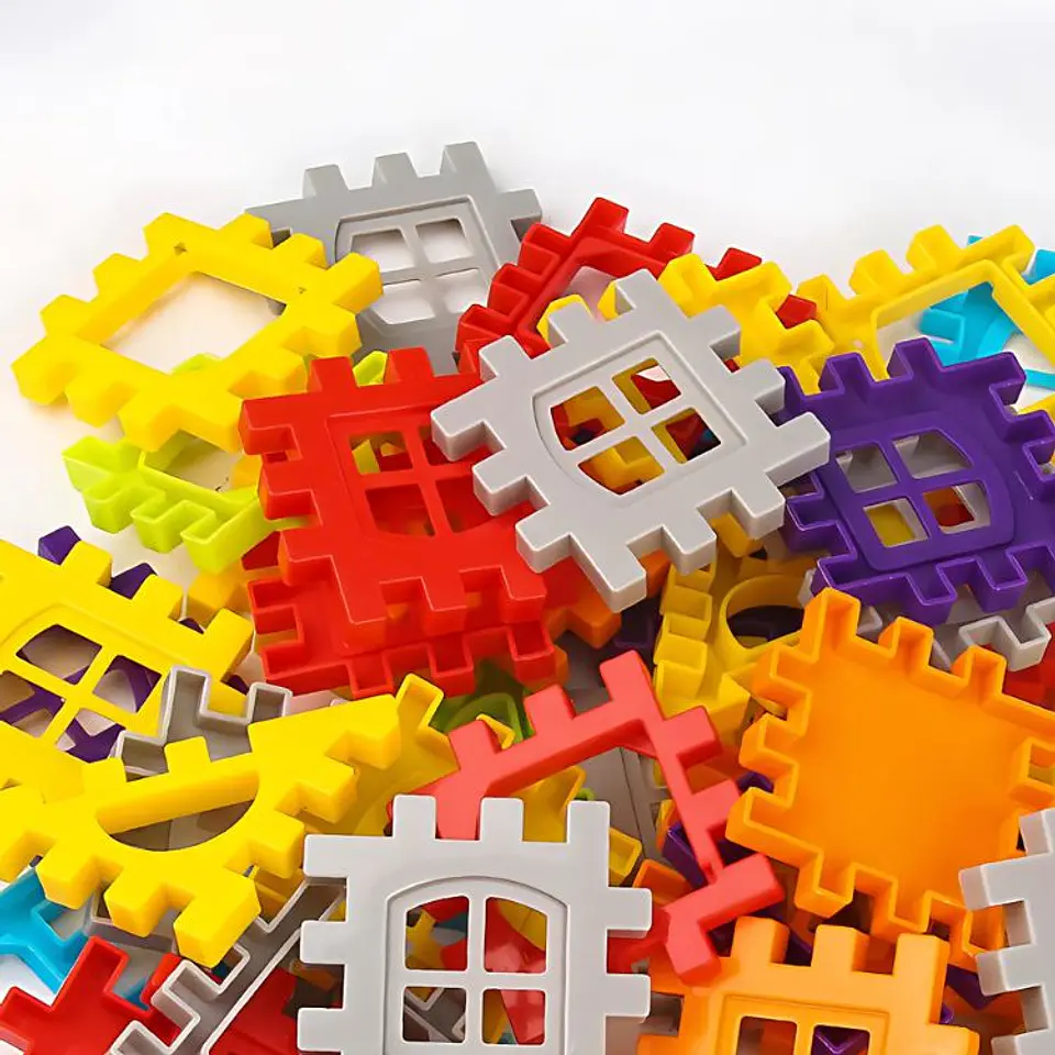 Kit Bloques De Construcción Educativos Niños 150 Piezas 6