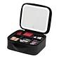Cosmetiquero Con Espejo Luz Led Compartimientos - Miniatura 1