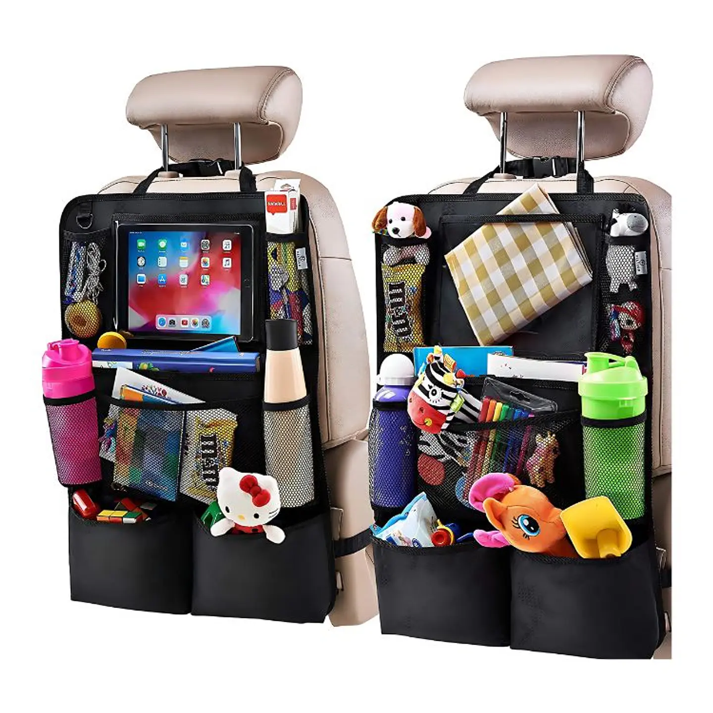 Pack 2 Bolsas de Almacenamiento Para Respaldo Auto 1