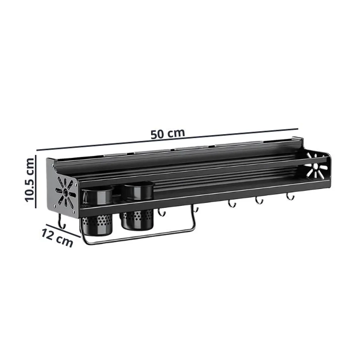 Soporte Pared Para Utensilios de Cocina Multiuso 3