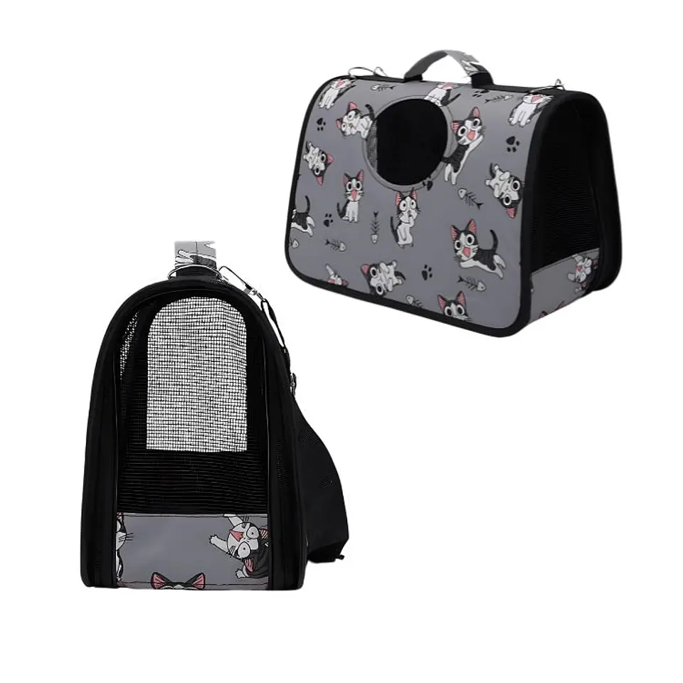 Bolso De Traslado Para Gatos O Perros De Raza Pequeña 4