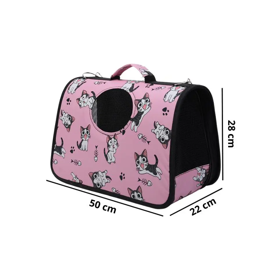 Bolso De Traslado Para Gatos O Perros De Raza Pequeña 6