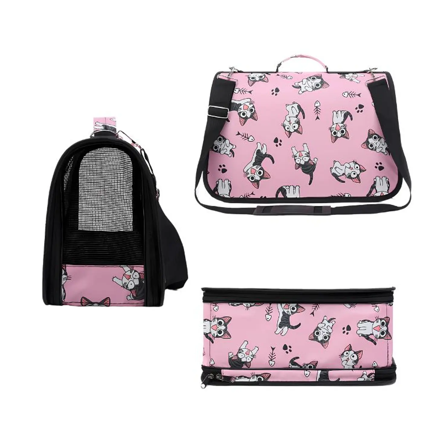 Bolso De Traslado Para Gatos O Perros De Raza Pequeña 7
