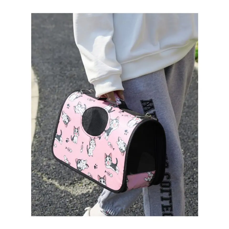 Bolso De Traslado Para Gatos O Perros De Raza Pequeña 9