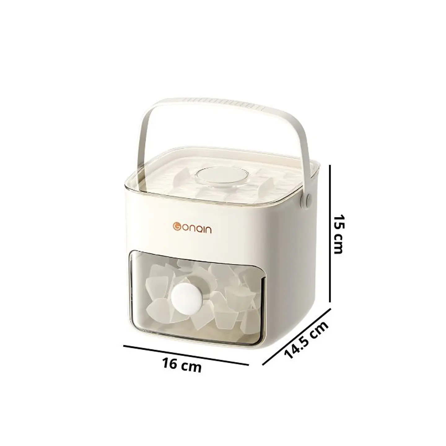 Nevera Portatil Cubeta 24 Hielos con Dispensador 5
