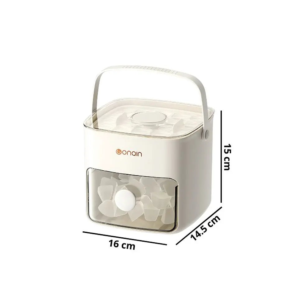 Nevera Portatil Cubeta 24 Hielos con Dispensador 5