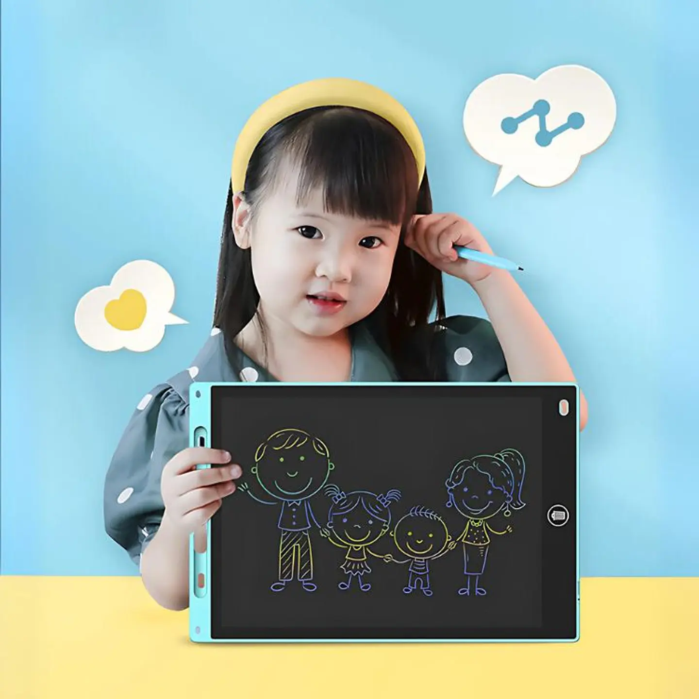 Pizarra LCD Magnética Para Niños 10 Pulgadas 4