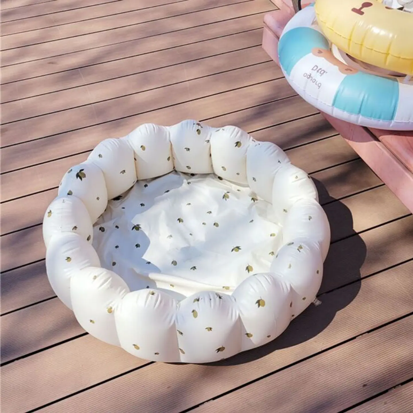 Piscina Inflable Bebes Unisex Transportable Agua o Pelotas 5