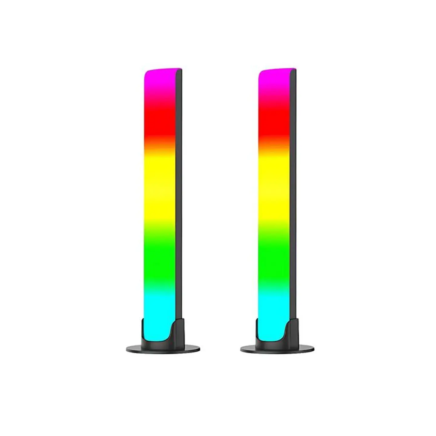 Pack 2 Luces RGB Ritmo Ambiental Recargable 1