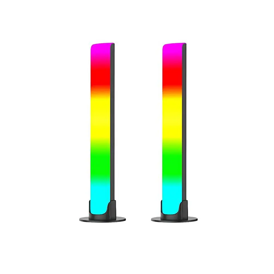 Pack 2 Luces RGB Ritmo Ambiental Recargable 1