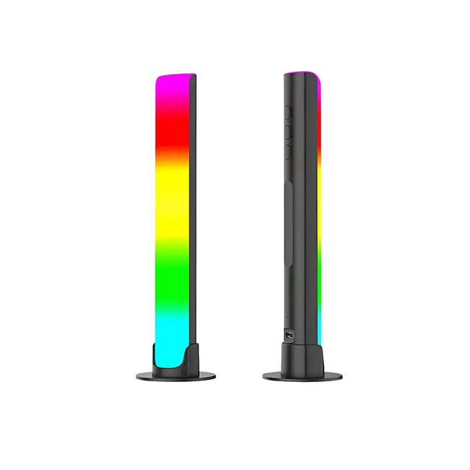 Pack 2 Luces RGB Ritmo Ambiental Recargable 2
