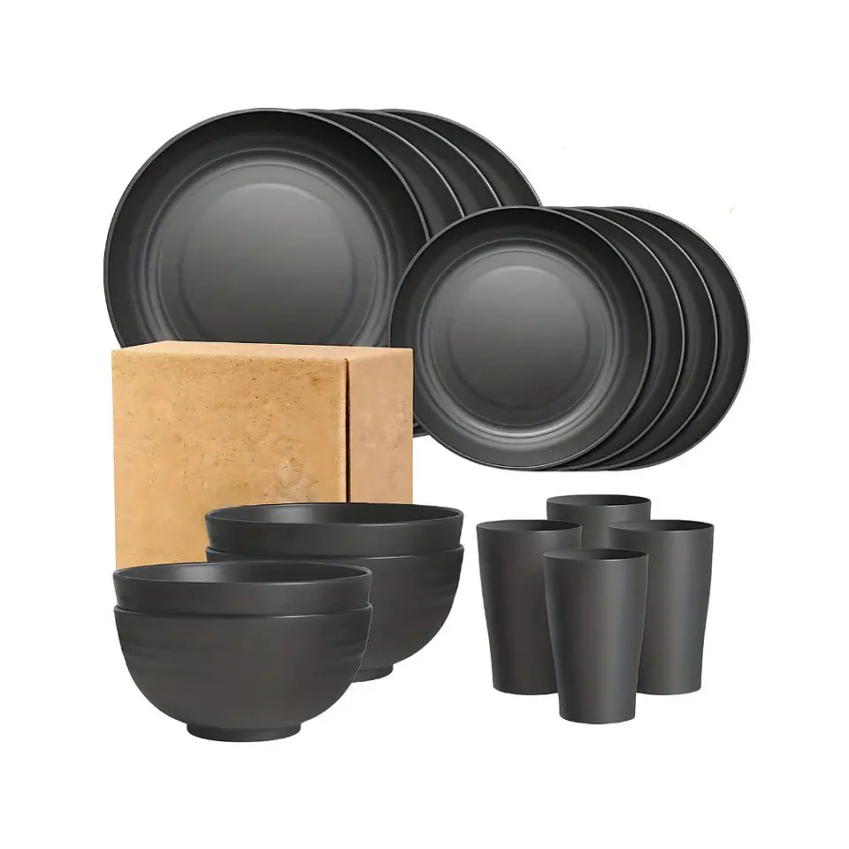 Juego Vajilla de 16 Piezas Plastico 4