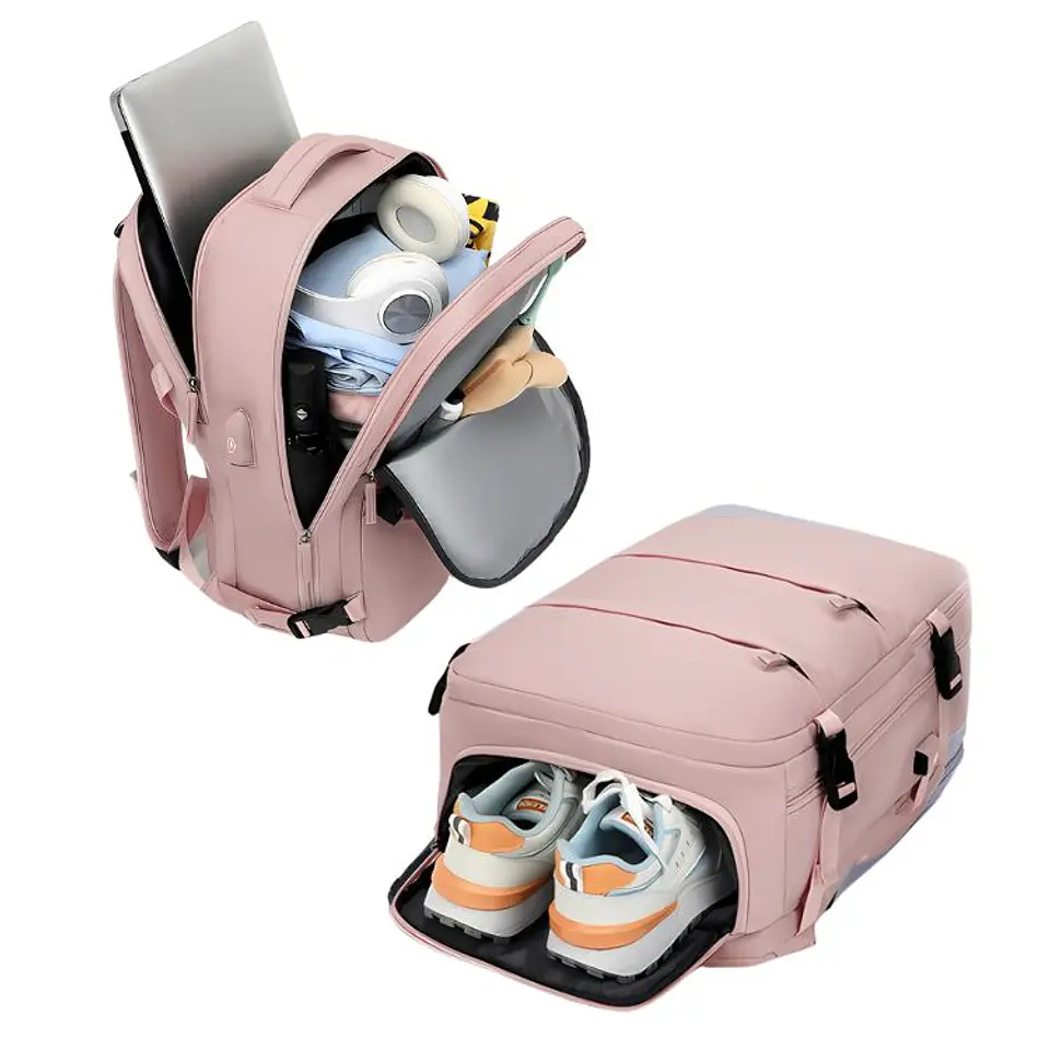 Mochila de Viaje o Escolar Multifuncional 12