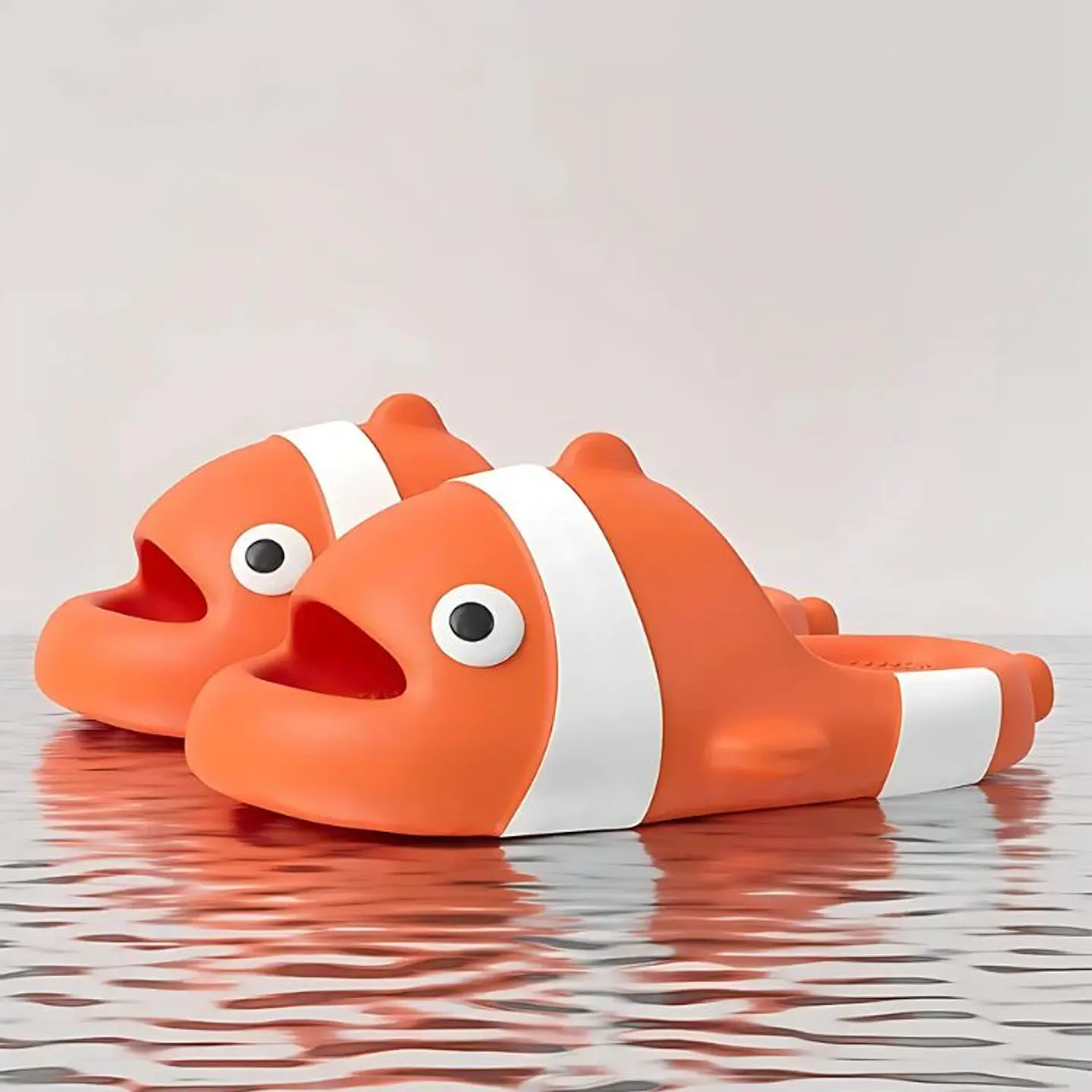 Sandalia Diseño Pez Payaso Antideslizante Unisex Niños 6