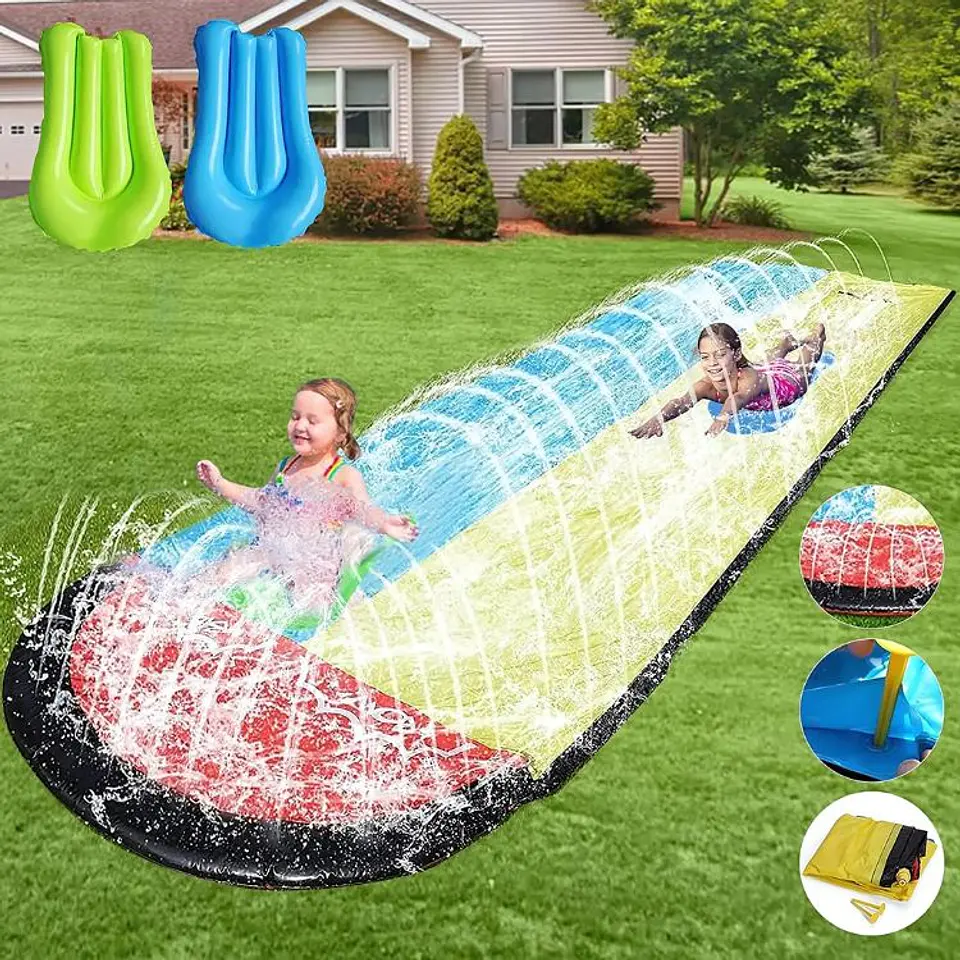 Tobogan Para Cesped Juegos Acuaticos  7