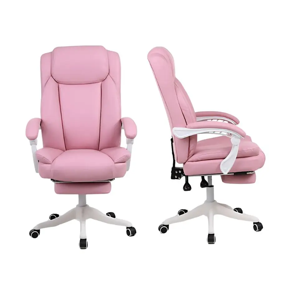 Silla Pc De Cuero Boss Para Oficina (estilo Osaka) 7