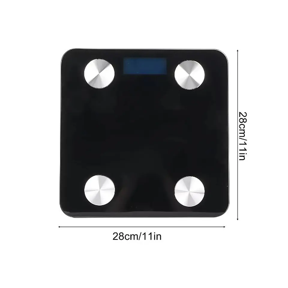 Balanza Pesa Baño Usb Digital Bluetooth Recargable 180kgs 3