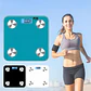Balanza Pesa Baño Usb Digital Bluetooth Recargable 180kgs - Miniatura 4