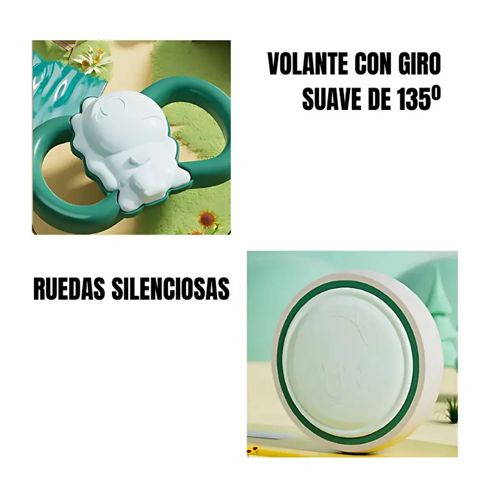 Correpasillo Para Bebe Con Sonido y Luces 8
