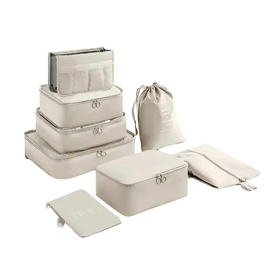 Set 8 Bolsas de Maletas de Viaje 6