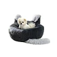 Cama Redonda Tipo Orejas Perros Y Gatos 50cm Antideslizante - Miniatura 18