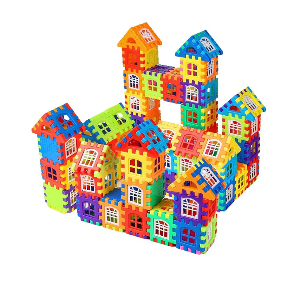 Kit Bloques De Construcción Educativos Niños 150 Piezas 2