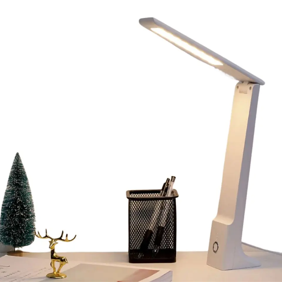 Lampara LED de Mesa Nocturna Escritorio Protección Ocular  6