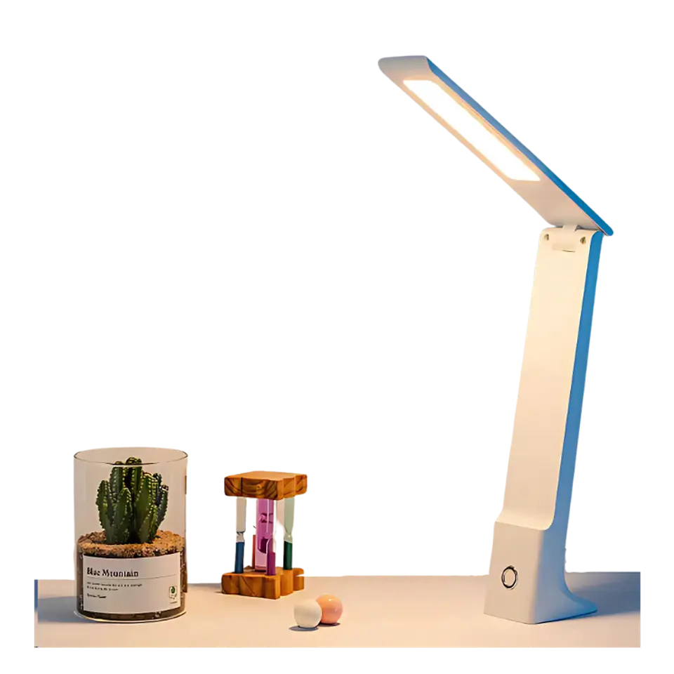 Lampara LED de Mesa Nocturna Escritorio Protección Ocular  1