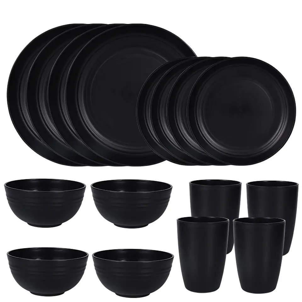 Juego Vajilla de 16 Piezas Plastico 1