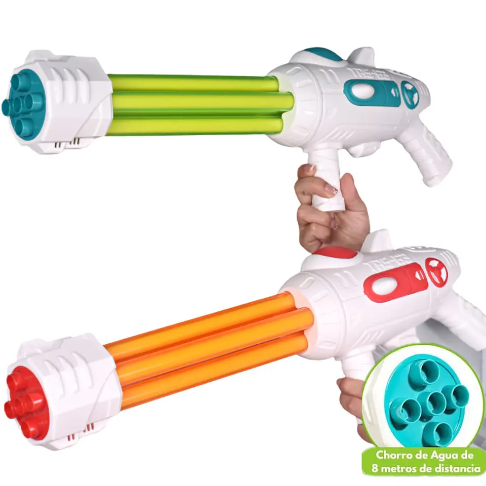 Pistola De Agua Recargable Para Niños 3