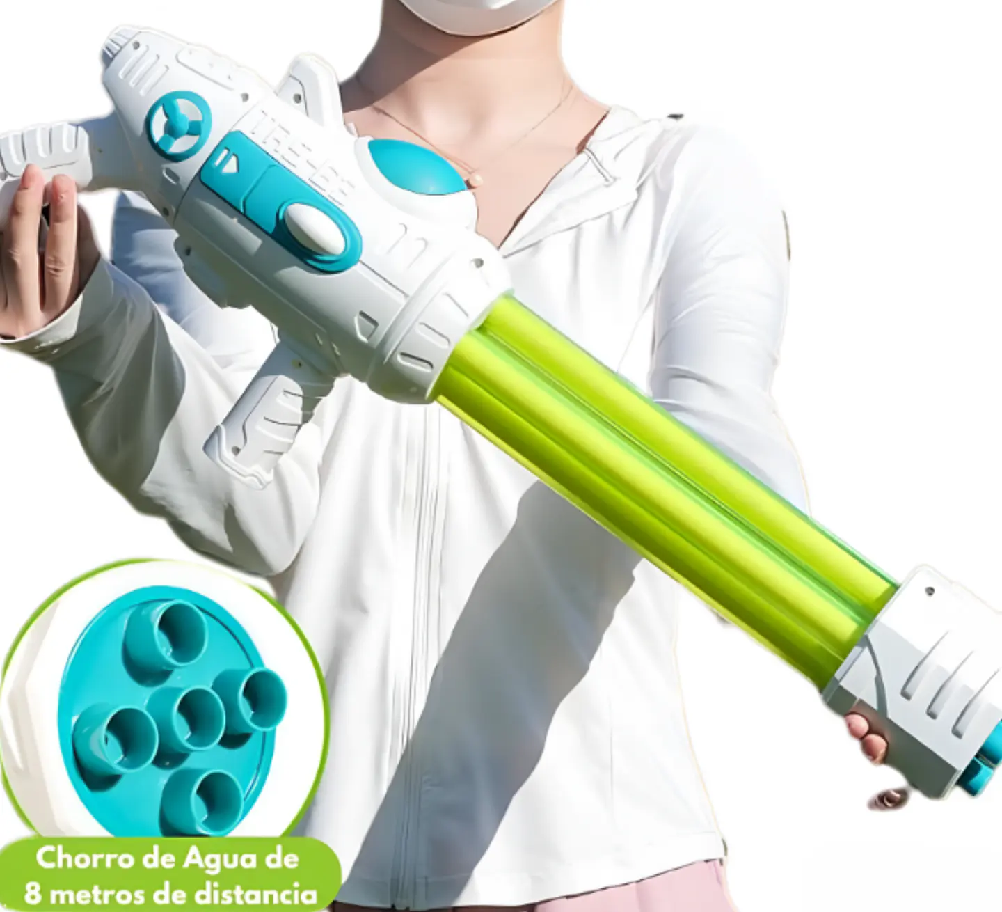 Pistola De Agua Recargable Para Niños 2