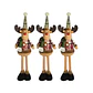 Set 3 Adornos Navideños Muñecos Patas Largas - Miniatura 7