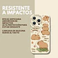 Carcasa Funda Silicona iPhone 16 Pro Capibara Antigolpes - Miniatura 7