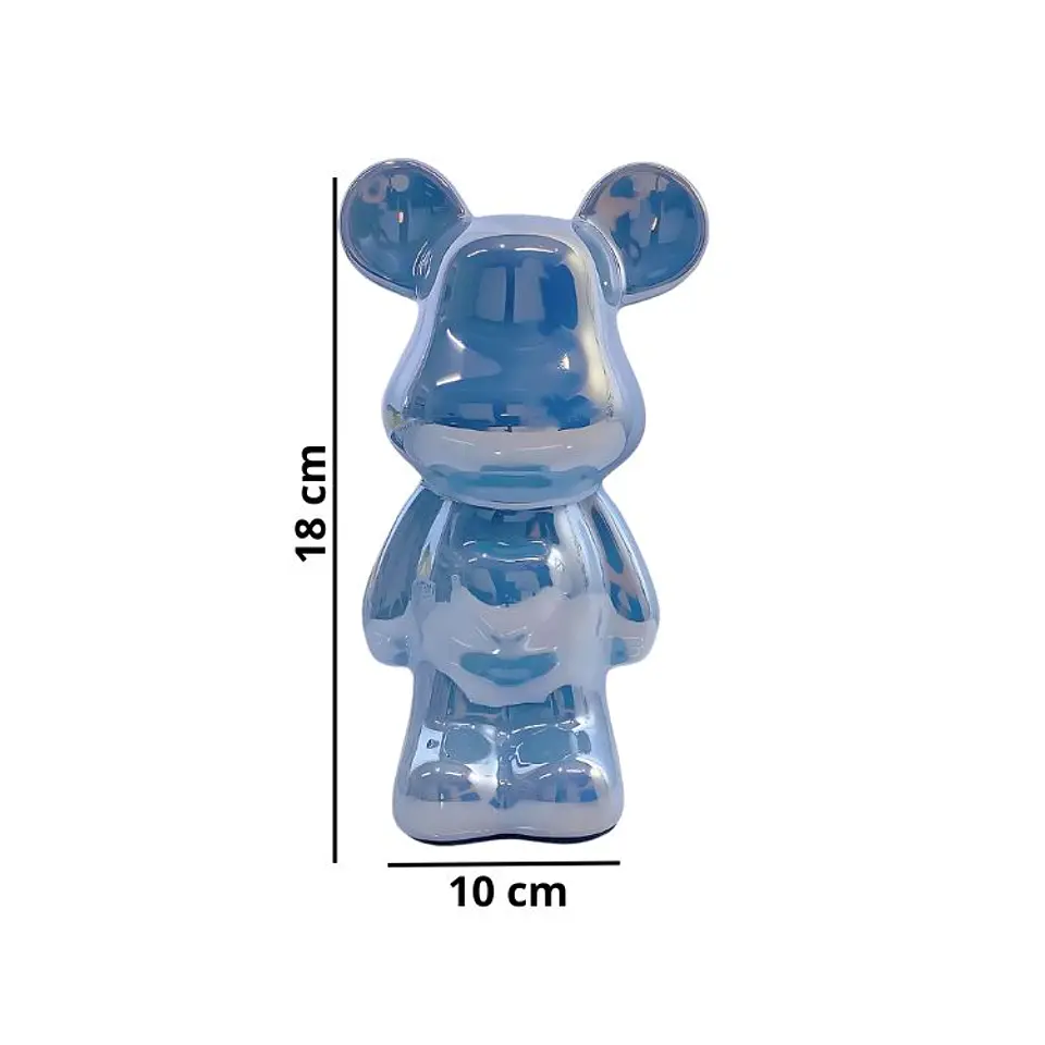 Set 4 Adornos de Osos de Ceramica 2