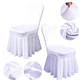 Pack 4 Funda Plisada Sillas Eventos Hoteles Fiestas Bodas - Miniatura 5