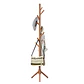 Perchero De Pie Colgador Simple De Madera Organizador 175x45 - Miniatura 1