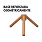 Perchero De Pie Colgador Simple De Madera Organizador 175x45 - Miniatura 4