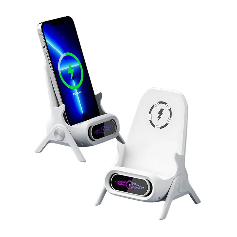 Cargador Magnético Soporte Teléfono Para Android y IPhone 2