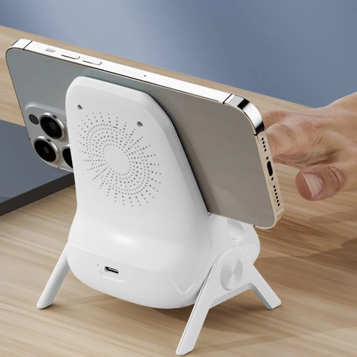 Cargador Magnético Soporte Teléfono Para Android y IPhone 4
