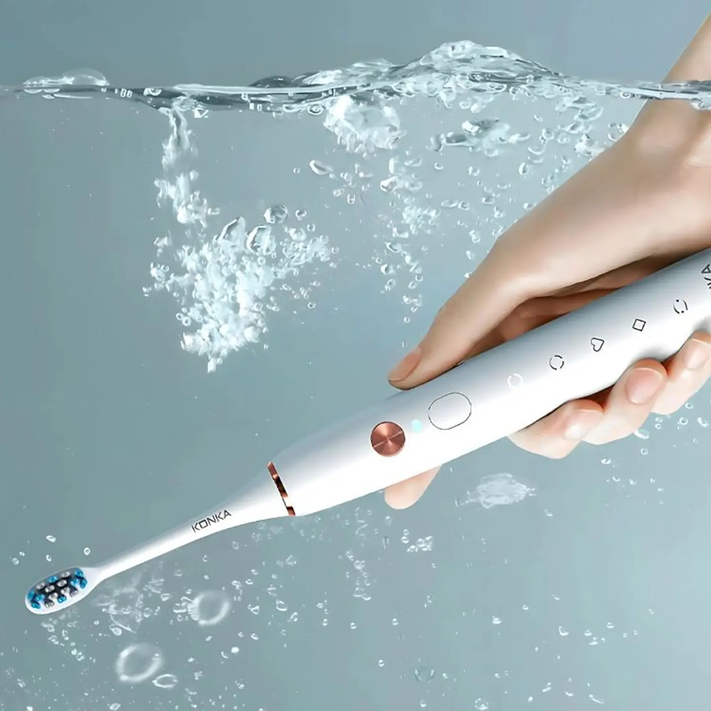 Cepillo de Dientes Eléctrico con 5 Cabezas de Repuesto 7