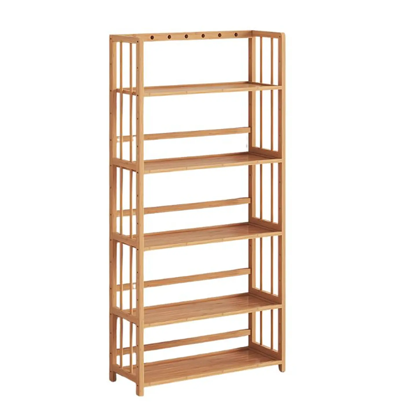 Estante Rectangular de Madera 5 Niveles 138 x 60cm 2