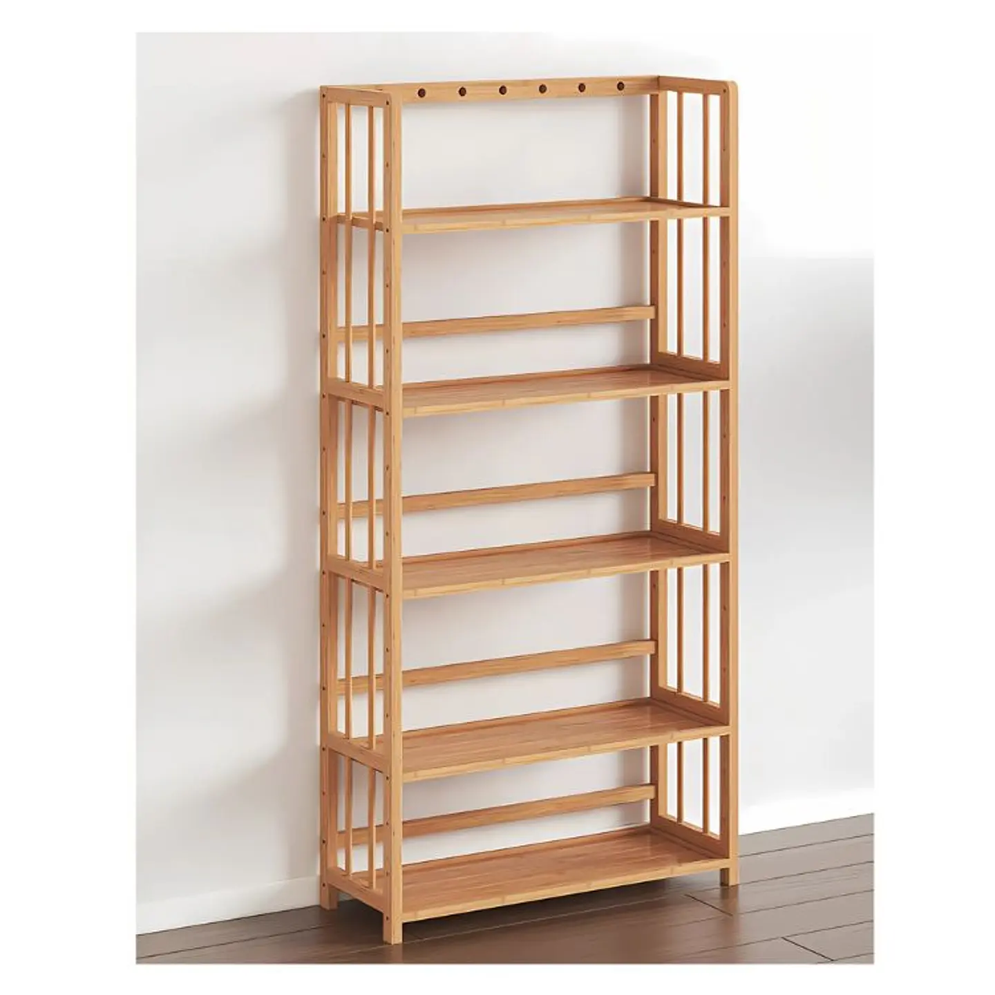 Estante Rectangular de Madera 5 Niveles 138 x 60cm 4