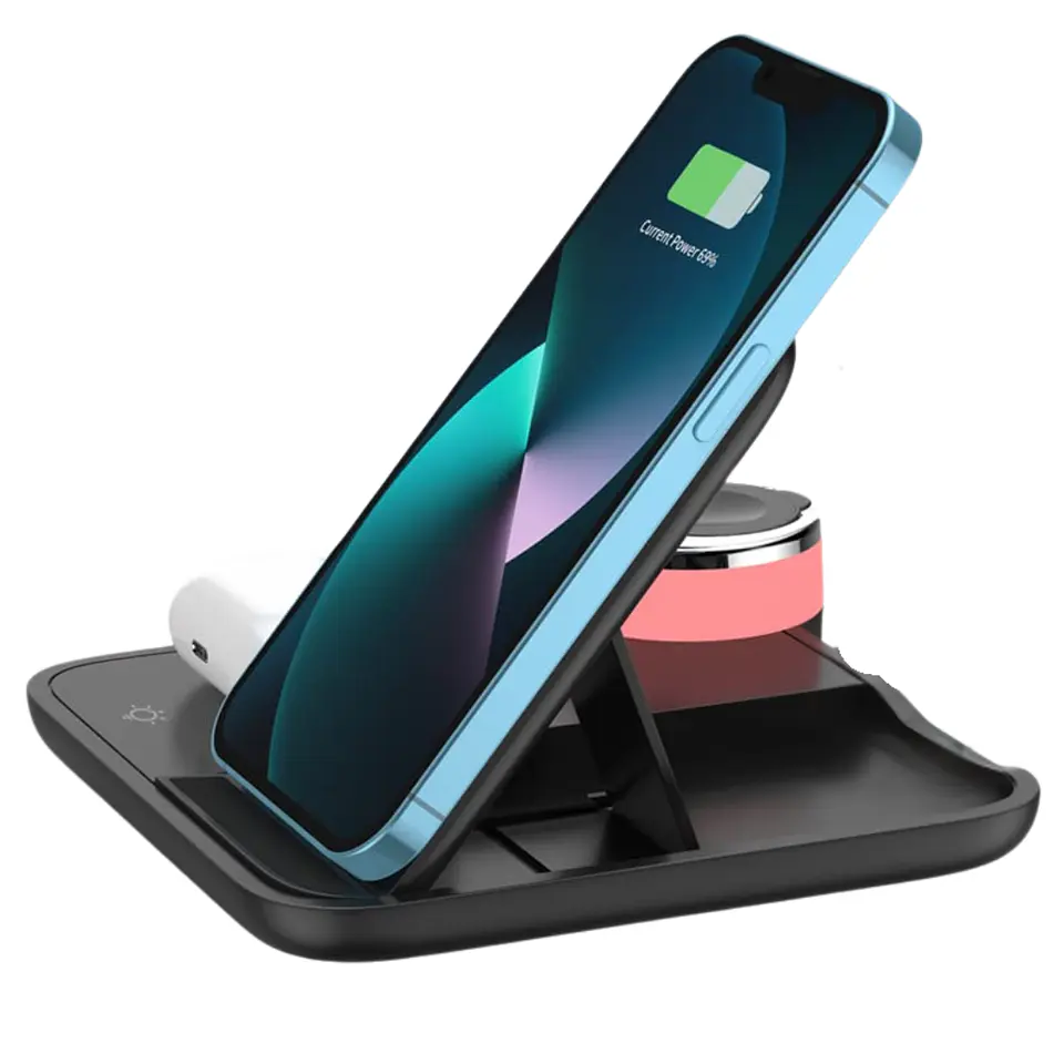 Cargador Para Teléfono Reloj AirPods (Samsung-Apple-Huawei) 7