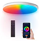 Lampara LED RGB De Techo 24w Moderna - WIFI + control - Miniatura 1