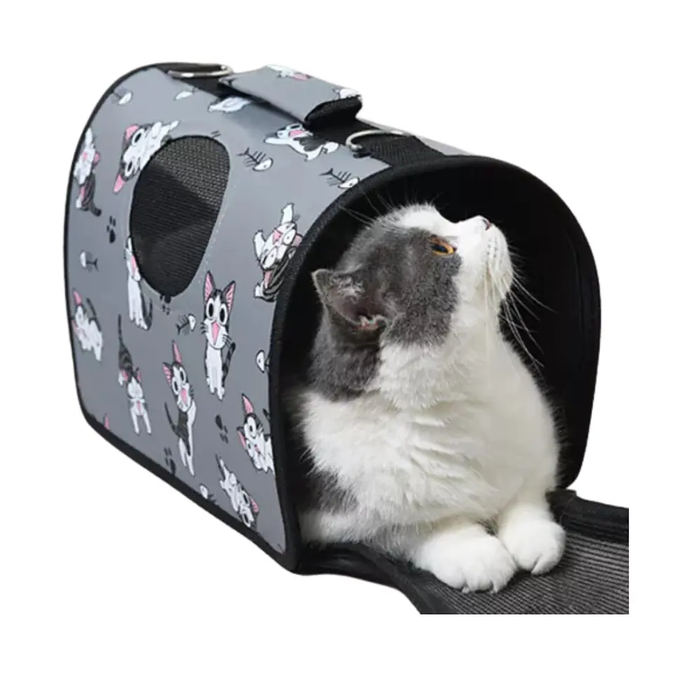 Bolso De Traslado Para Gatos O Perros De Raza Pequeña 1